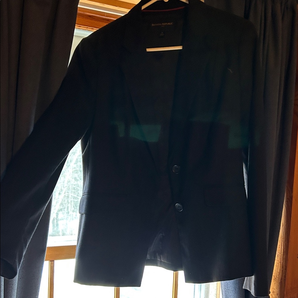 Banana Republic Classic Blue Blazer